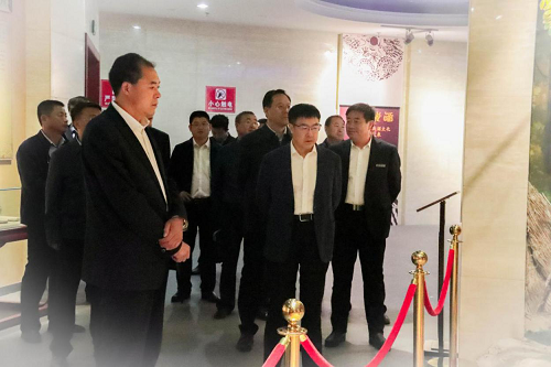中共平泉市委书记王贺民，市委副书记、 代市长何会岭莅临K8凯发老酒集团考察调研